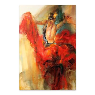 Painting on Canvas DANCING digital printing 60x90x3cm
