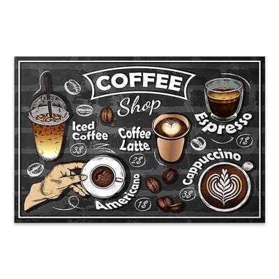 Painting on Canvas Coffee SELECTION digital printing 60x40x3cm
