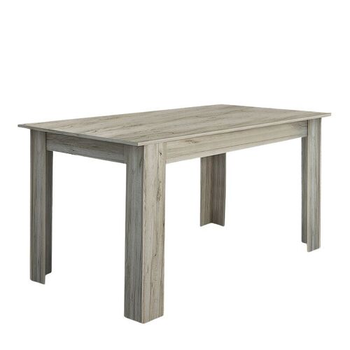 Extending Dining Table RASMUS Grey Oak 138/178x80x74cm