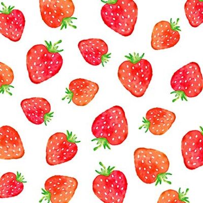 Fresas 33x33 cm