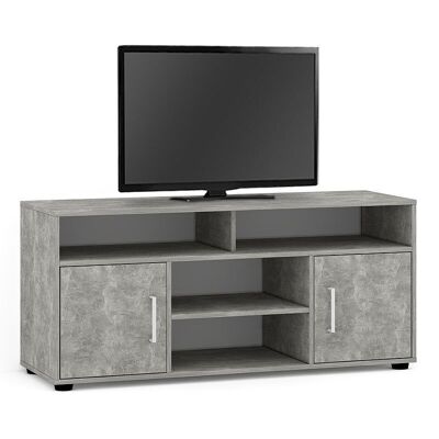 Mueble TV DISSOT Gris Hormigón 120x40x55cm