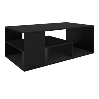 Table basse ANGELA Noir 110x60x42cm 1