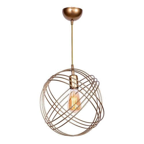 Hanging Lamp GLOBE Gold