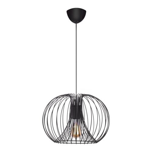 Ceiling Light WAVE Black 31x31x70cm