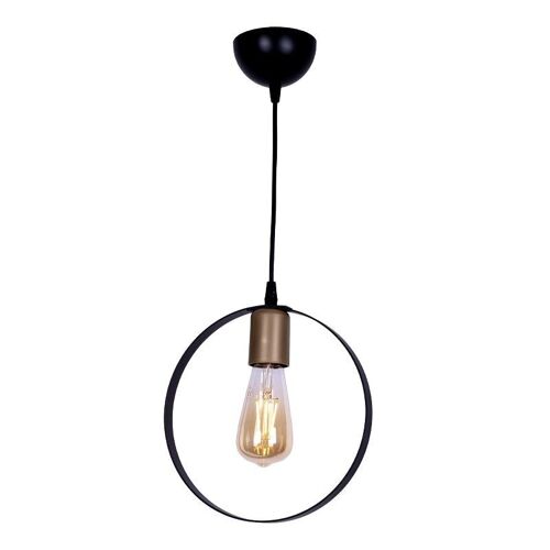 Ceiling Lamp SEMPRE Black 25x10x70cm