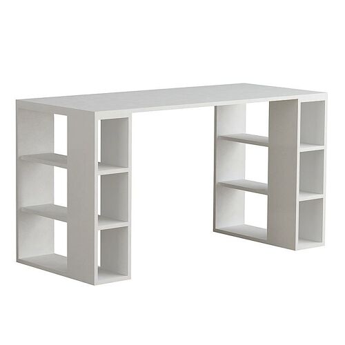 Office Desk LEONY White 140x60x75cm