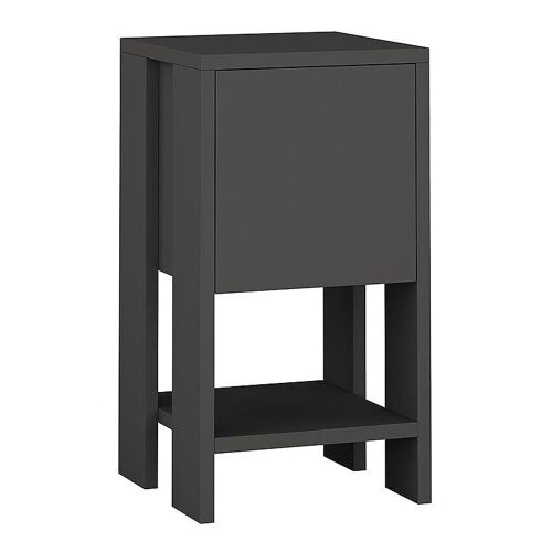 Nightstand EMILIO Anthracite 30x30x55cm