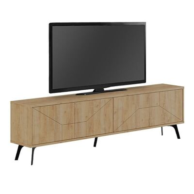 TV stand LUKAS Oak 180x29.6x50cm