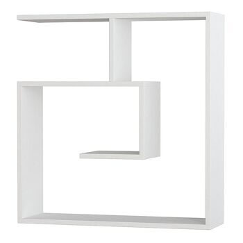 Etagère murale BETA Blanc 75x22x80cm 1