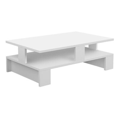 Table basse LISA Blanc 80x50x27cm