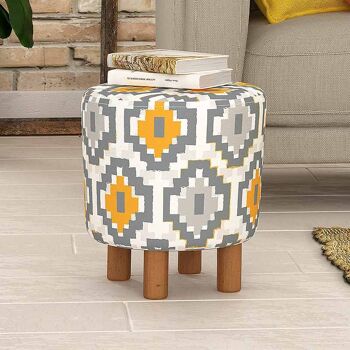 Tabouret RADIO multi 40x40x41cm 2