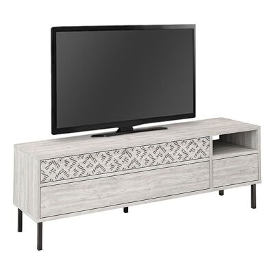 TV Stand SAMPLE Ancient White 144.6x35.6x48.4cm