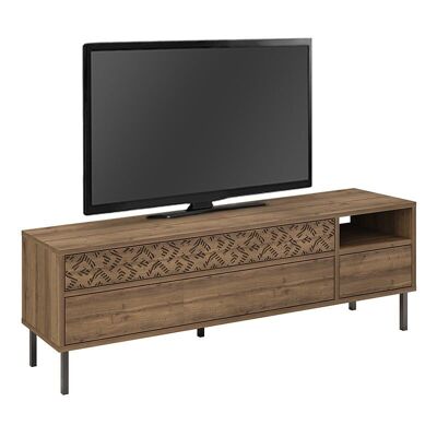 TV Stand MUSTER Light Brown 144,6x35,6x48,4cm