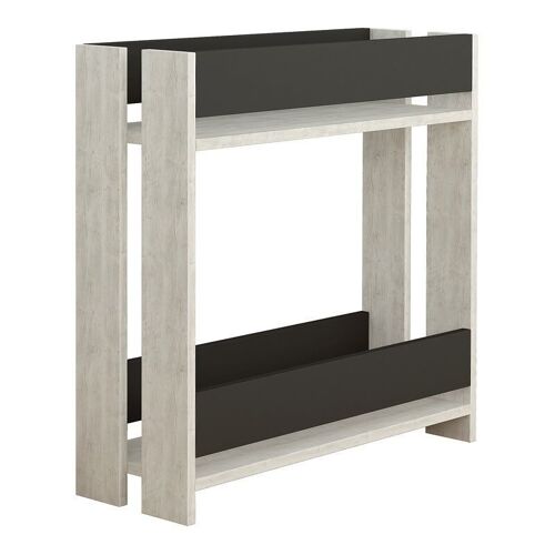 Side Table VIENA Ancient White 74x25x72cm