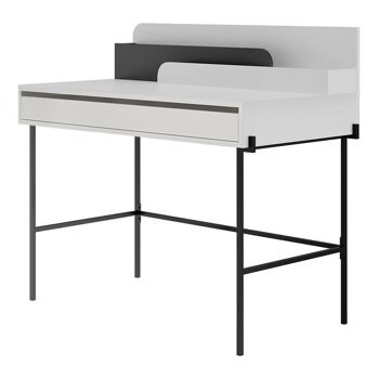 Bureau LAMBDA Blanc 108x60x101cm 1