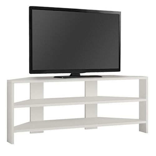 TV Stand CORNER White