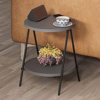 Table d'Appoint PARIS Anthracite 3