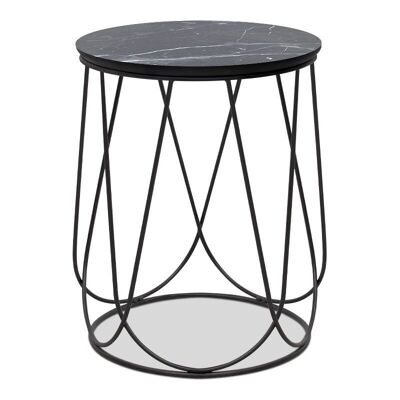 Coffee Table GUARDIA Black Marble Effect