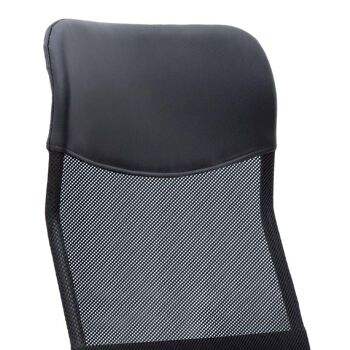 Chaise de bureau MICHA Noir 62x59x110/120cm 7