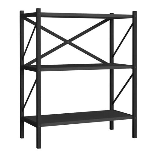 Bookcase PINIA Anthracite 66x34x85cm