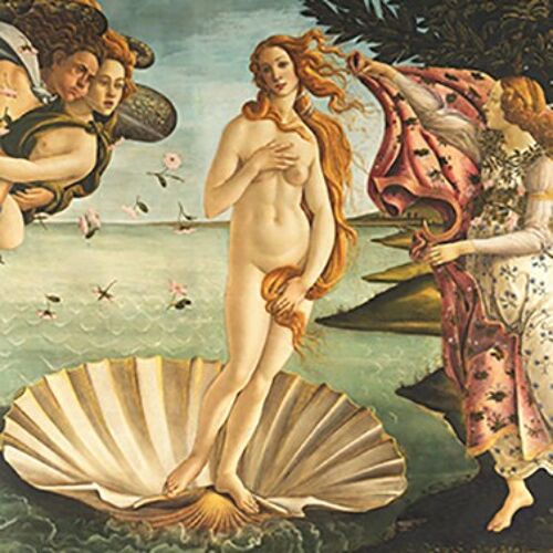 Birth of Venus 33x33 cm