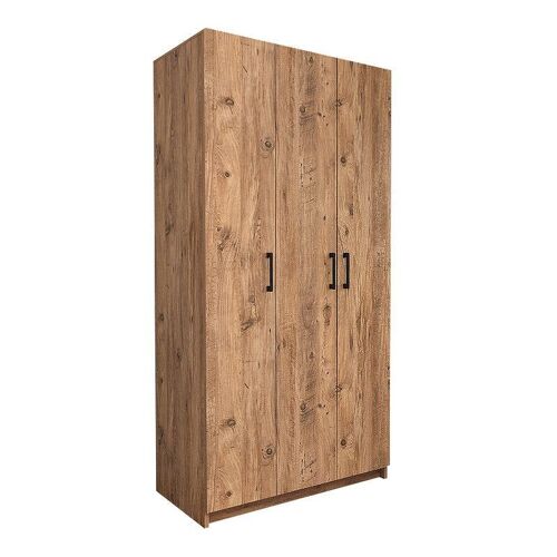 Wardrobe EMMY 3 doors Pine Oak 90x47x180cm