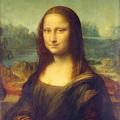 Mona Lisa (La Joconde) 33x33 cm