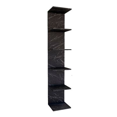 Bookcase THOMAS Black Marble Effect