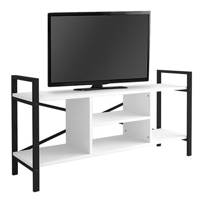 Mueble TV CARLOS Negro - Blanco