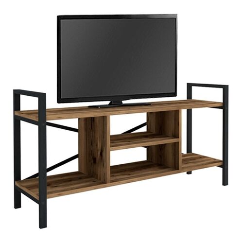 TV Stand CARLOS Black - Walnut