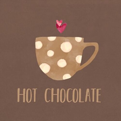 Hot Chocolate 33x33 cm