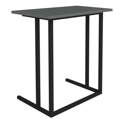 Table pour Ordinateur Portable SPRINT Noir - Anthracite 60x35,5x65,5cm