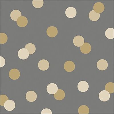 Dots gray 33x33 cm