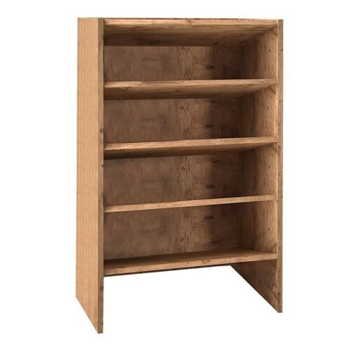 Shoe Rack ZOE 12 pairs Pine Oak 62x29x100cm