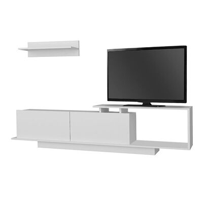 TV Stand CAMBRIDGE White