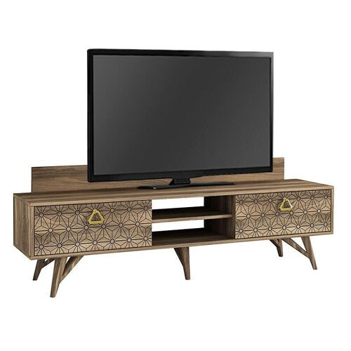 TV Stand CAMINO Walnut 180x29,5x49cm