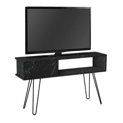 TV Stand MILANO Black Marble Effect