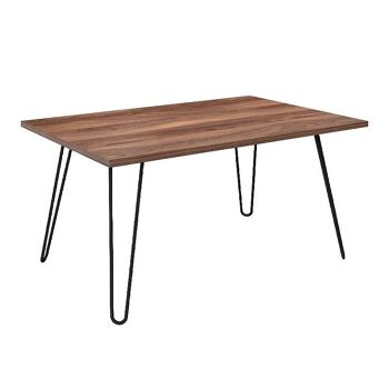 Table basse LARISSA Noyer 90x60x46,8cm 1