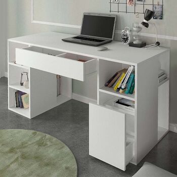 Bureau PETER Blanc 3