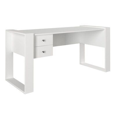 Office Desk DOLORES White 158.8x60x72.2cm