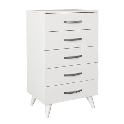 Chest of Drawers ALADIN White 50x37.5x87.6cm