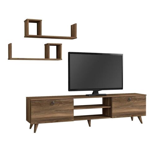 TV Stand HULIO Walnut