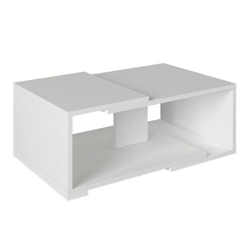 Coffee Table ELKE White 81,8x50x35cm