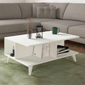 Table basse PEDRO Blanc 3