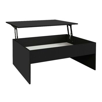 Table basse AVEC SECRETS Noir 110x60x44.8cm 4