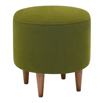 Tabouret LUCIA tissu Vert 1