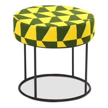 Tabouret BAYER Jaune - Vert 1