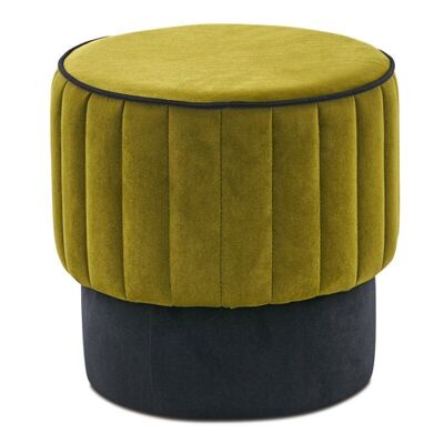 Tabouret en Velours TOMMY Vert