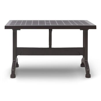 Table de jardin NARUTO Marron 120x70x73cm 3
