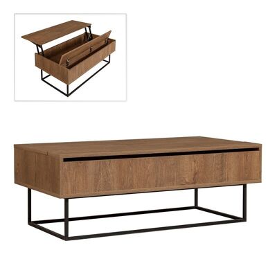 Coffee Table MARTINIQUE Walnut 120x60x43cm